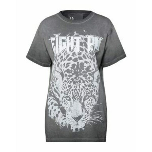 【送料無料】 エイト・ピーエム レディース Tシャツ トップス T-shirts Grey
