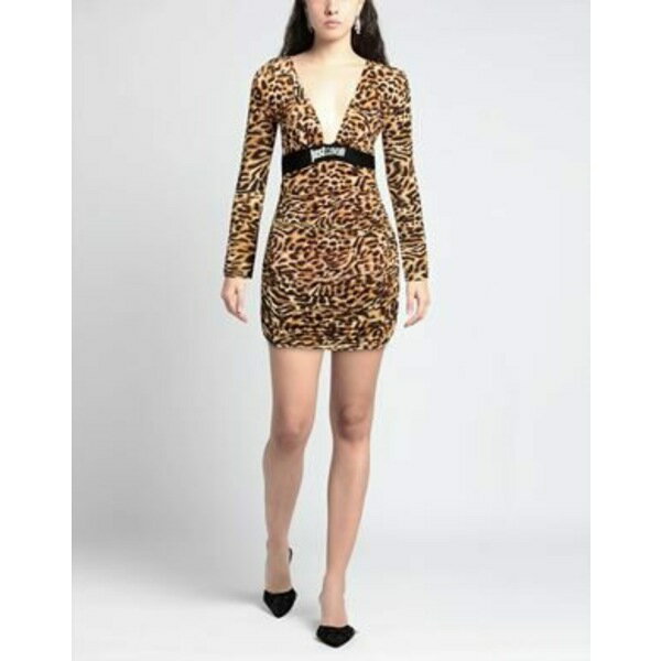 【送料無料】 ロベルトカヴァリ レディース ワンピース トップス Mini dresses Beige