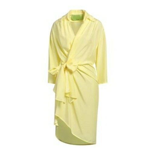 【送料無料】 ゲージ81 レディース ワンピース トップス Midi dresses Yellow 【送料無料】 ゲージ81 レディース ワンピース トップス Midi dresses Yellow