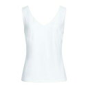 【送料無料】 ジョセフリブコフ レディース Tシャツ トップス Tops White