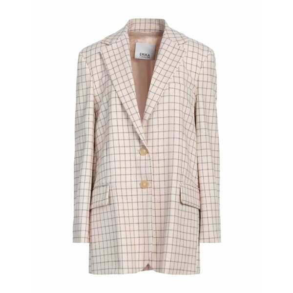 【送料無料】 エリカ・カヴァリーニ レディース ジャケット＆ブルゾン アウター Blazers White