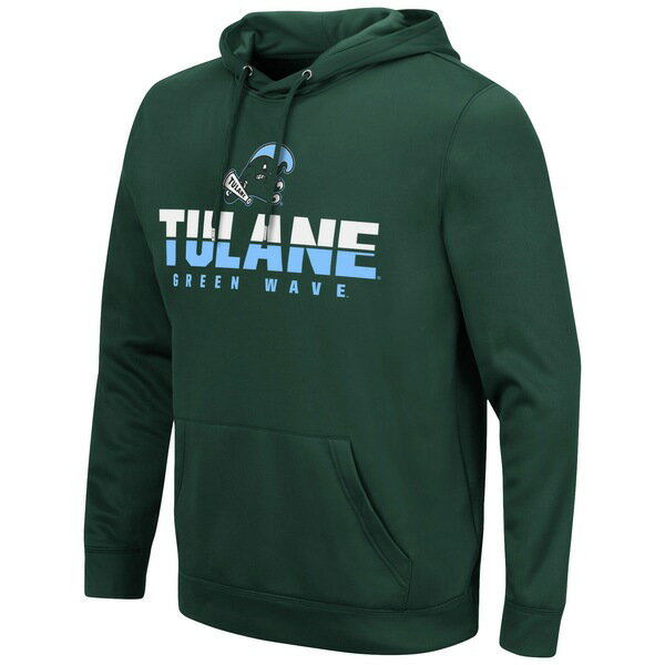   ѡåȥ  Tulane Green Wave Colosseum Lantern Pullover Hoodie Green