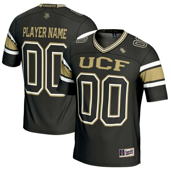 ゲームデイグレーツ メンズ ユニフォーム トップス UCF Knights GameDay Greats NIL PickAPlayer Football Jersey Black