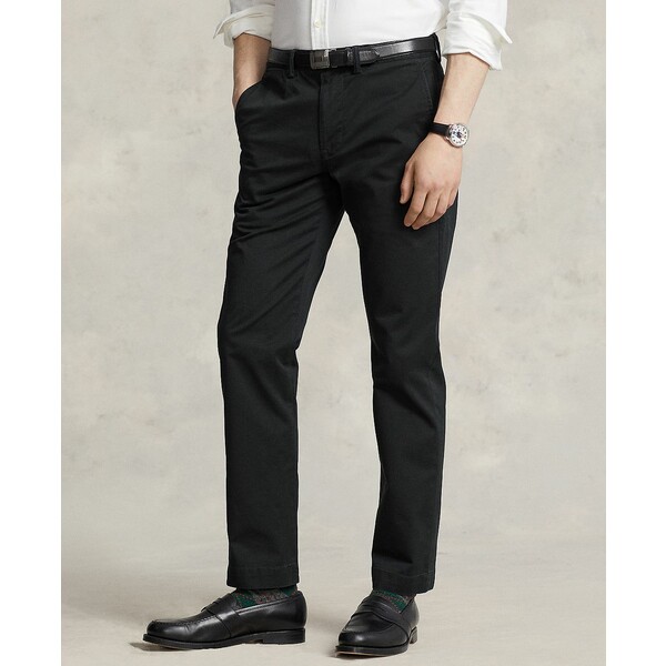 ラルフローレン ラルフローレン メンズ カジュアルパンツ ボトムス Men's Straight-Fit Stretch Chino Pants Black