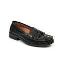 ディアースタッグス メンズ スリッポン・ローファー シューズ Men's Herman Tassel Loafer Jet Black