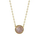 2028 fB[X lbNXE`[J[Ey_ggbv ANZT[ Gold-Tone Cap Amy STone Necklace Purple