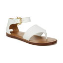 フランコサルト メンズ サンダル シューズ Ruth Ankle Strap Sandals White Faux Leather