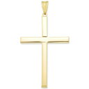 ■ブランド Italian Gold (イタリアン ゴールド)■商品名 Cross Pendant in 14k Gold■こちらの商品は米国・ヨーロッパからお取り寄せ商品となりますので、 お届けまで10日〜2週間前後お時間頂いております。 ■各ブランド・商品・デザインによって大きな差異がある場合がございます。 ■あくまで平均的なサイズ表ですので、「参考」としてご利用ください。 ■店内全品【送料無料】です！（※沖縄・離島は別途送料3,300円がかかります）