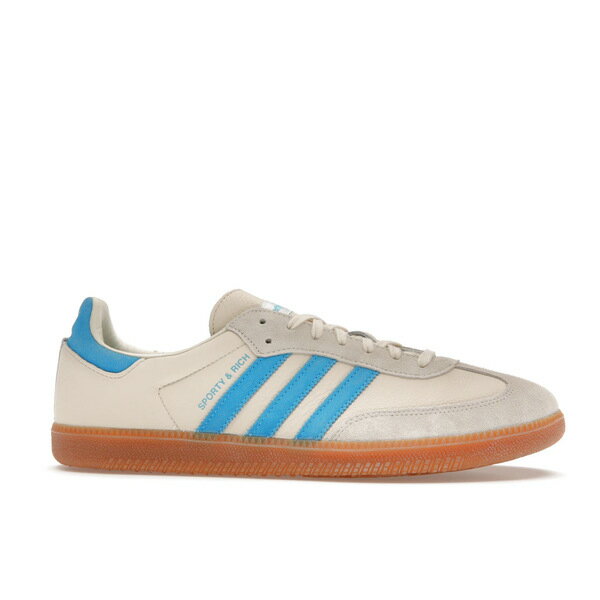 adidas アディダス メンズ スニーカー 【adidas Samba OG Sporty & Rich Cream Blue】 サイズ US_7(25.0cm) Cream White/Blue Rush/Gum