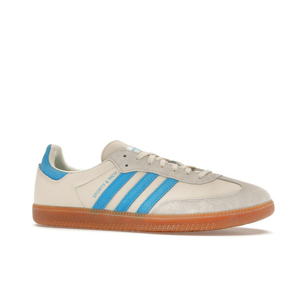 adidas アディダス メンズ スニーカー 【adidas Samba OG Sporty & Rich Cream Blue】 サイズ US_7(25.0cm) Cream White/Blue Rush/Gum
