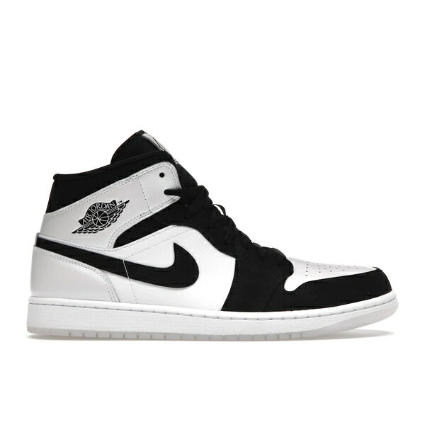 Jordan ジョーダン メンズ スニーカー 【Jordan 1 Mid Diamond Shorts】 サイズ US_9(27.0cm) White/Black