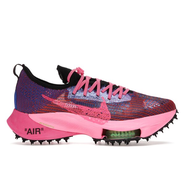 Nike ナイキ メンズ スニーカー 【Nike Air Zoom Tempo Next Flyknit Off-White Racer Blue Pink Glow】 サイズ US_9.5(27.5cm) Racer Blue/Black-Pink Glow-White