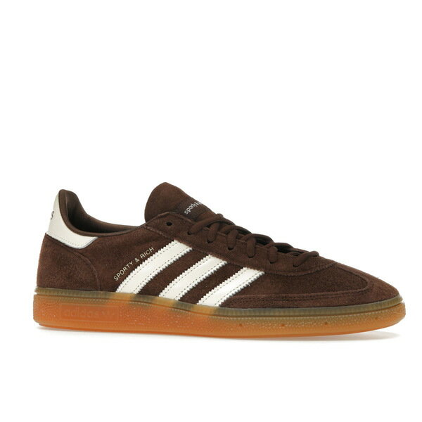 adidas アディダス メンズ スニーカー 【adidas Handball Spezial Sporty & Rich Brown】 サイズ US_5.5(23.5cm) Brown/Gum