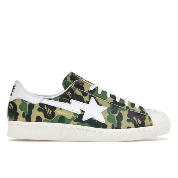 ADIDAS - adidas アディダス メンズ スニーカー 【adidas Superstar Bape ABC Camo Green】 サイズ US_12.5(30.5cm) Green ABC Camo/White