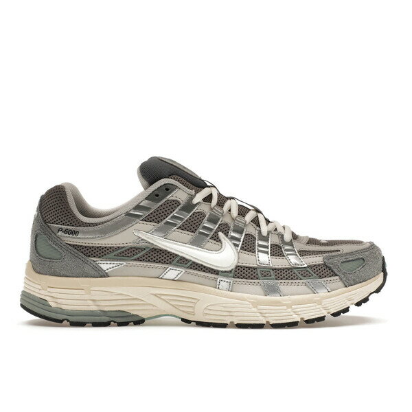 Nike ナイキ メンズ スニーカー 【Nike P-6000 Flat Pewter】 サイズ US_M_3.5 Flat Pewter/Light Iron Ore/Metallic Silver/White