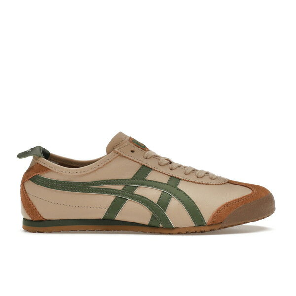 ASICS アシックス メンズ スニーカー 【Onitsuka Tiger Mexico 66 Beige Grass Green】 サイズ US_7(25.0cm) Beige/Grass Green