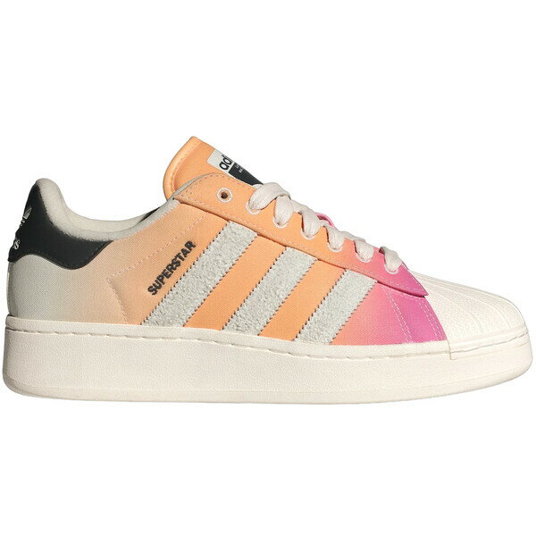 adidas アディダス メンズ スニーカー 【adidas Superstar XLG Bliss Pink Acid Orange Cloud White】 サイズ US_5(23.0cm) Bliss Pink/Acid Orange/Cloud White