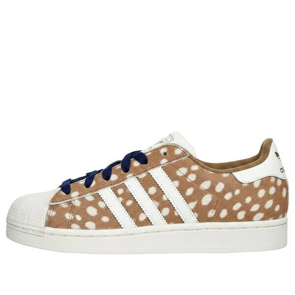 adidas アディダス レディース スニーカー 【(WMNS) adidas Superstar II 'Brown Desert Dark Blue' KJ4642】 サイズ US_8(25.0cm)