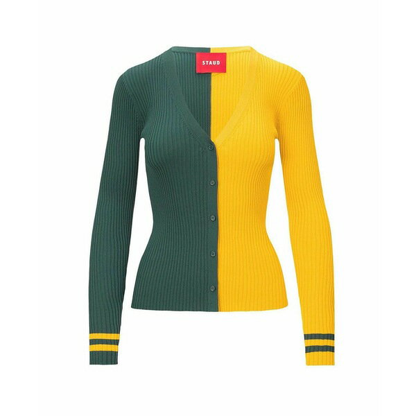 楽天astyステゥド レディース ニット&セーター アウター Women's Green, Gold Green Bay Packers Cargo Sweater Green, Gold