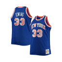 ミッチェル ネス レディース Tシャツ トップス Men 039 s Patrick Ewing Blue New York Knicks Big and Tall 1991-92 NBA 75th Anniversary Diamond Swingman Jersey Blue