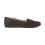 饤եȥ饤 ǥ åݥ󡦥ե 塼 Naomi Slip On Flats Brown Fabric