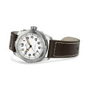 ハミルトン カーキ 腕時計（レディース） ハミルトン レディース 腕時計 アクセサリー Women's Swiss Automatic Khaki Field Expedition Brown Leather Strap Watch 37mm Brown