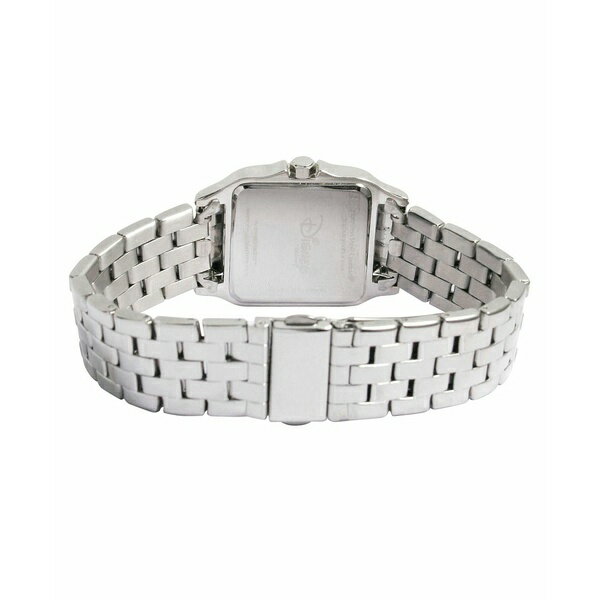 ディズニー イーウォッチファクトリー レディース 腕時計 アクセサリー Disney Mickey Mouse Women's Silver Square Steel Watch Silver