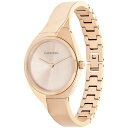 カルバンクライン レディース 腕時計 アクセサリー Women 039 s 2-Hand Carnation Gold-Tone Stainless Steel Bangle Bracelet Watch 30mm Carnation Gold