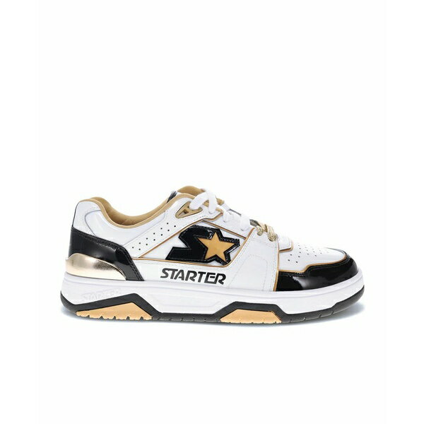 スターター メンズ スニーカー シューズ Men's Fastbreak Ty Mopking Gold Bells Sneaker White-Navy-Yellow