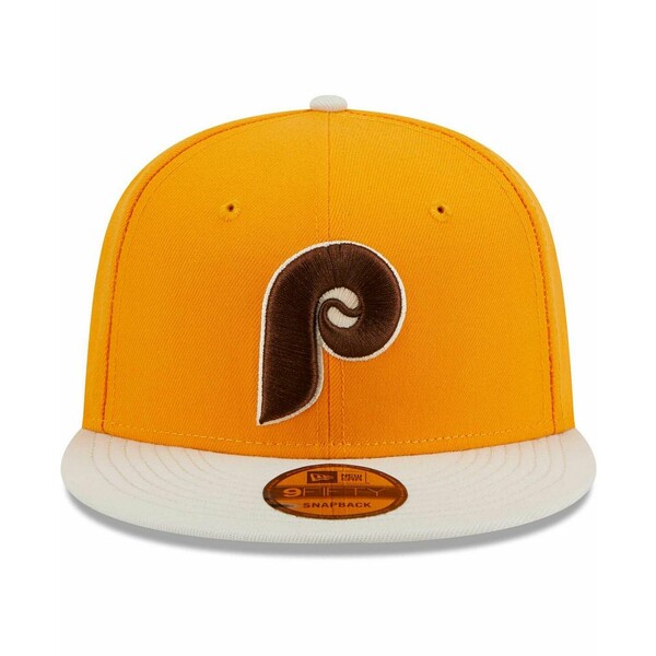 ニューエラ レディース 帽子 アクセサリー Men's Gold Philadelphia Phillies Tiramisu 9FIFTY Snapback Hat Gold