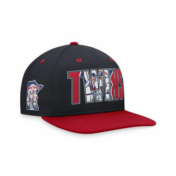 iCL fB[X Xq ANZT[ Men's Navy Minnesota Twins Cooperstown Collection Pro Snapback Hat Navy