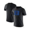 ナイキ レディース Tシャツ トップス Men's Black Duke Blue Devils Big and Tall Legend Primary Logo Performance T-shirt Black