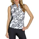 テイル レディース シャツ トップス TAIL Women's Coralis Sleeveless Golf Shirt Bamboo Stripe