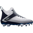 アンダーアーマー メンズ サッカー スポーツ Under Armour Men's Hammer MC Football Cleats White/Navy