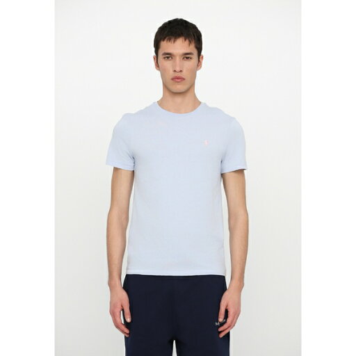 ラルフローレン メンズ サンダル シューズ CUSTOM SLIM FIT JERSEY CREWNECK T-SHIRT - Basic T-shirt - cornflower blue ラルフローレン メンズ サンダル シューズ CUSTOM SLIM FIT JERSEY CREWNECK T-SHIRT - Basic T-shirt - cornflower blue