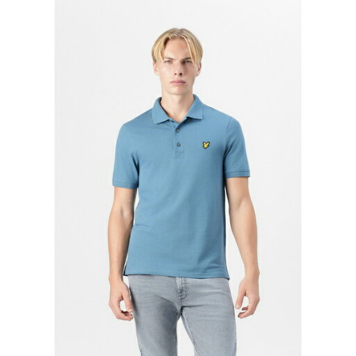 ライルアンドスコット メンズ サンダル シューズ PLAIN - Polo shirt - ocean sky ライルアンドスコット メンズ サンダル シューズ PLAIN - Polo shirt - ocean sky