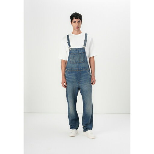 トミーヒルフィガー メンズ デニムパンツ ボトムス CLASSIC DUNGAREE - Denim Dungarees - denim medium トミーヒルフィガー メンズ デニムパンツ ボトムス CLASSIC DUNGAREE - Denim Dungarees - denim medium