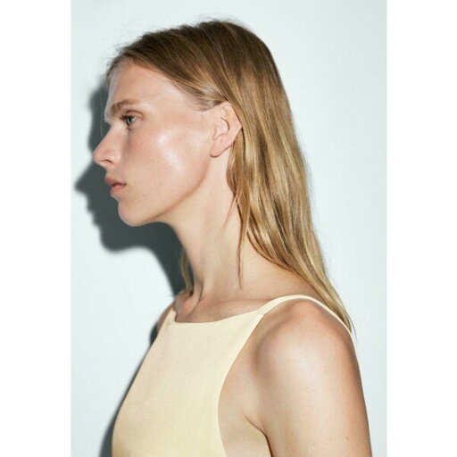 マッシモ ドゥッティ レディース ワンピース トップス BACK DETAIL - Day dress - yellow マッシモ ドゥッティ レディース ワンピース トップス BACK DETAIL - Day dress - yellow