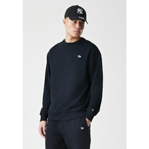 ニューエラ メンズ パーカー・スウェットシャツ アウター ESSENTIAL CREW - Sweatshirt - black ニューエラ メンズ パーカー・スウェットシャツ アウター ESSENTIAL CREW - Sweatshirt - black