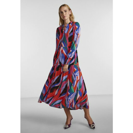 ヤス レディース ワンピース トップス YASALIRA LONG DRESS - Shirt dress - tangerine tango ヤス レディース ワンピース トップス YASALIRA LONG DRESS - Shirt dress - tangerine tango