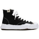 Maison Mihara Yasuhiro ミハラヤスヒロ メンズ スニーカー 【Maison Mihara Yasuhiro Hank OG Sole Canvas Hi Black White】 サイズ EU_45(30.0cm) Black(4)