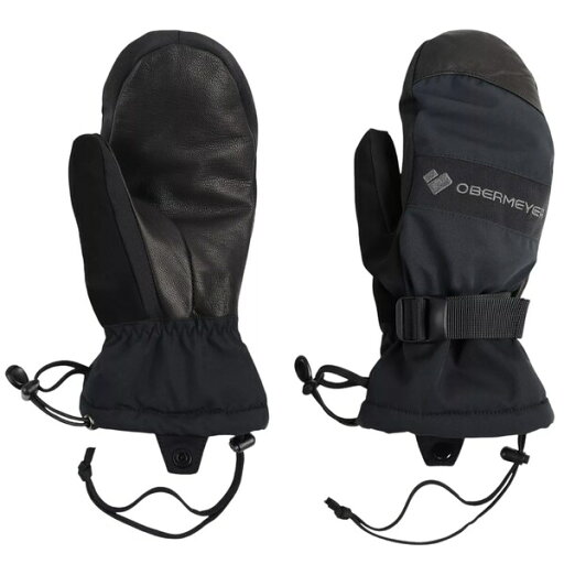 オバマイヤー メンズ 帽子 アクセサリー Obermeyer Women's Regulator Mittens Black オバマイヤー メンズ 帽子 アクセサリー Obermeyer Women's Regulator Mittens Black