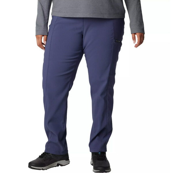 コロンビア レディース カジュアルパンツ ボトムス Columbia Women's Back Beauty Highrise Knit Leggings Nocturnal