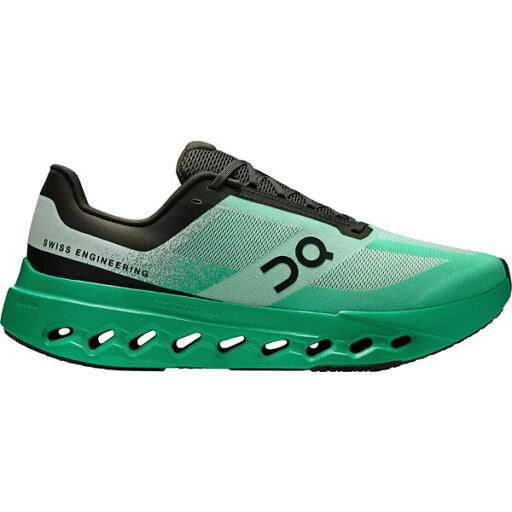 オン メンズ ランニング スポーツ On Men's Cloudsurfer Next Running Shoes Mint/Black オン メンズ ランニング スポーツ On Men's Cloudsurfer Next Running Shoes Mint/Black