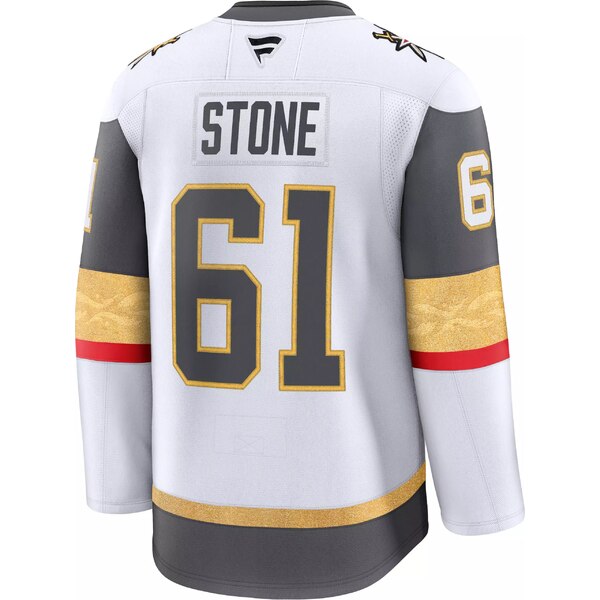 ファナティクス メンズ パーカー・スウェットシャツ アウター NHL Men's Vegas Golden Knights Mark Stone #61 2024-2025 Premium Authentic Away Jersey -