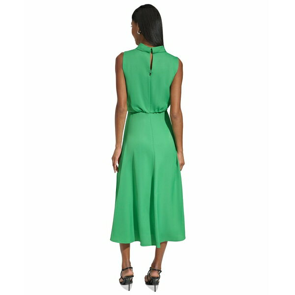 カールラガーフェルド レディース ワンピース トップス Women's Sleeveless Midi Dress Kelly