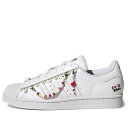 adidas アディダス レディース スニーカー white 【(WMNS) adidas Superstar 'Good Vibes' HP7828】 サイズ US_5(22.0cm)