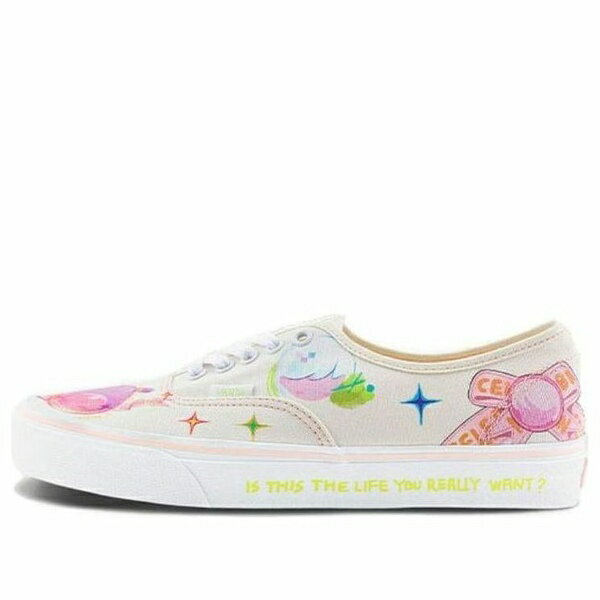 Vans バンズ メンズ スニーカー 【Vans NUTTSH x Authentic OTW Art Collection 'Marshmallow' VN0A5KS9CCT】 サイズ US_10.5(28.5cm)