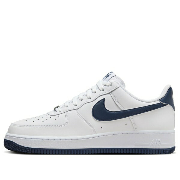 Nike ナイキ メンズ スニーカー エアフォース 【Nike Air Force 1 '07 'White Midnight Navy' FJ4146-104】 サイズ US_8.5(26.5cm)
