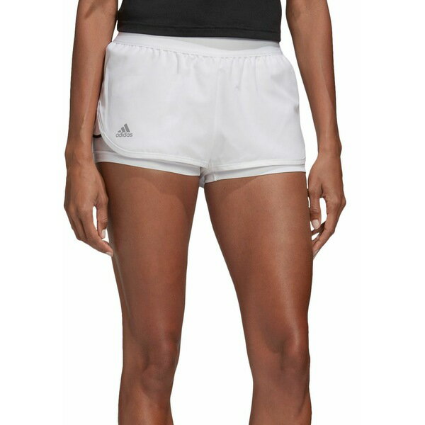 アディダス レディース カジュアルパンツ ボトムス adidas Women's Club Tennis Shorts White